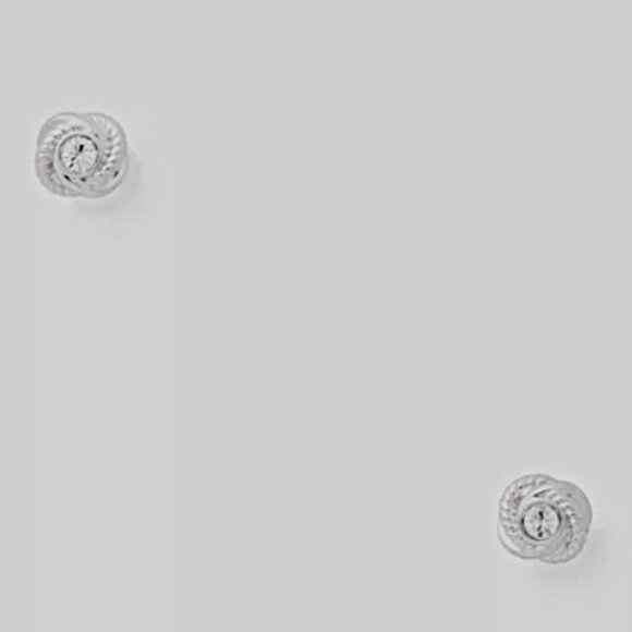kate spade Infinity And Beyond Knot Studs NWT - Picture 1 of 2
